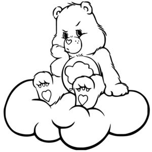 Care bears coloring pages printable for free download