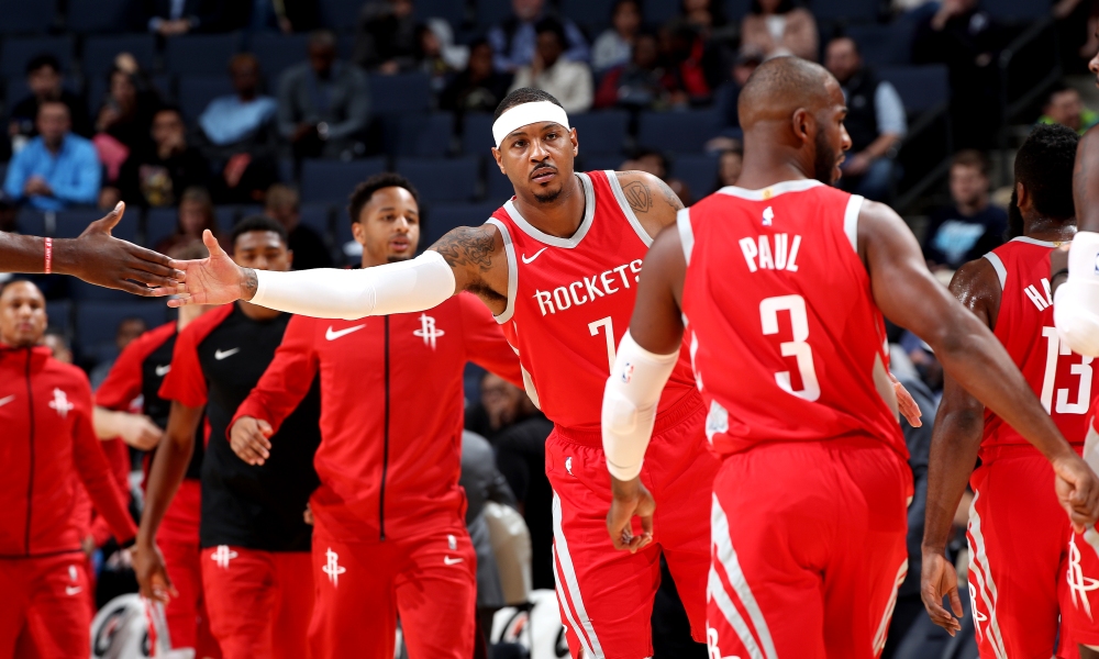 Rockets Sign Carmelo Anthony