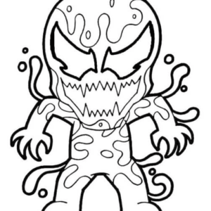 Carnage coloring pages printable for free download