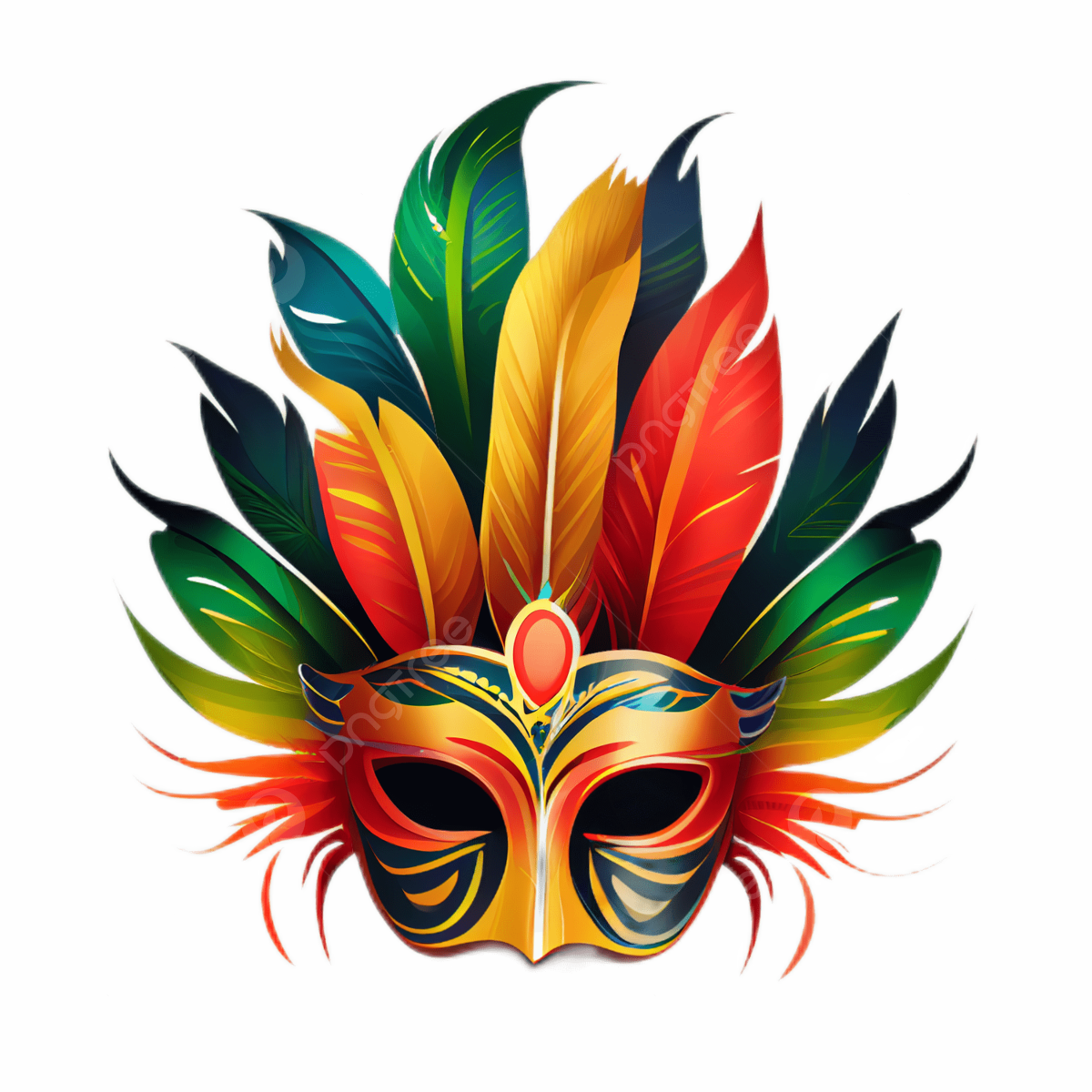 Gradient color carnival mask carnival mask mask carnival png transparent clipart image and psd file for free download