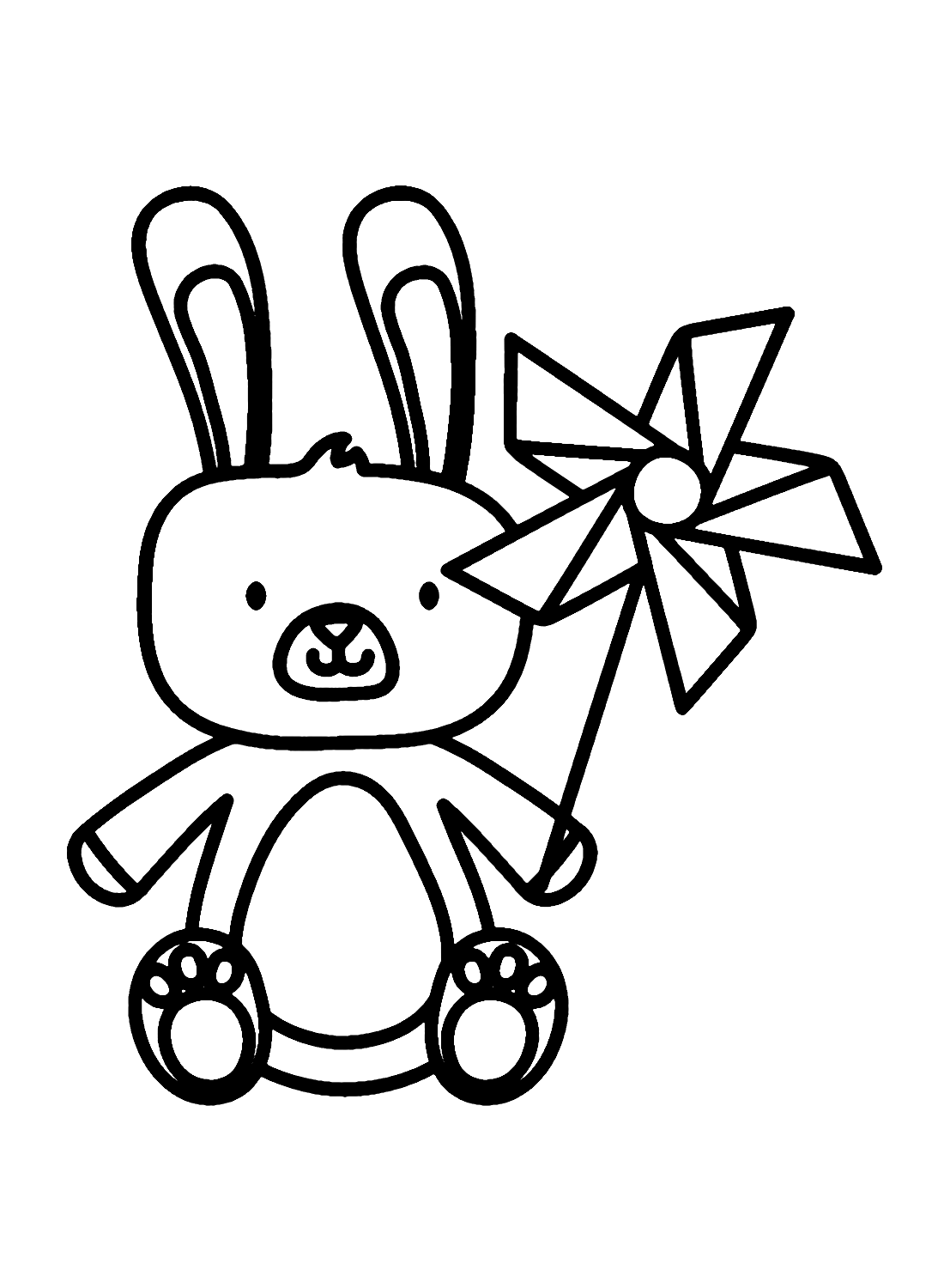 Pinwheel coloring pages