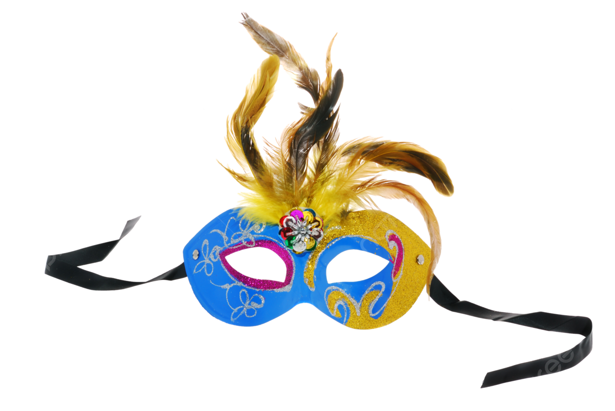 Mask blue ideas festival shiny arts png transparent image and clipart for free download