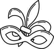 Mardi gras coloring pages free printable pictures