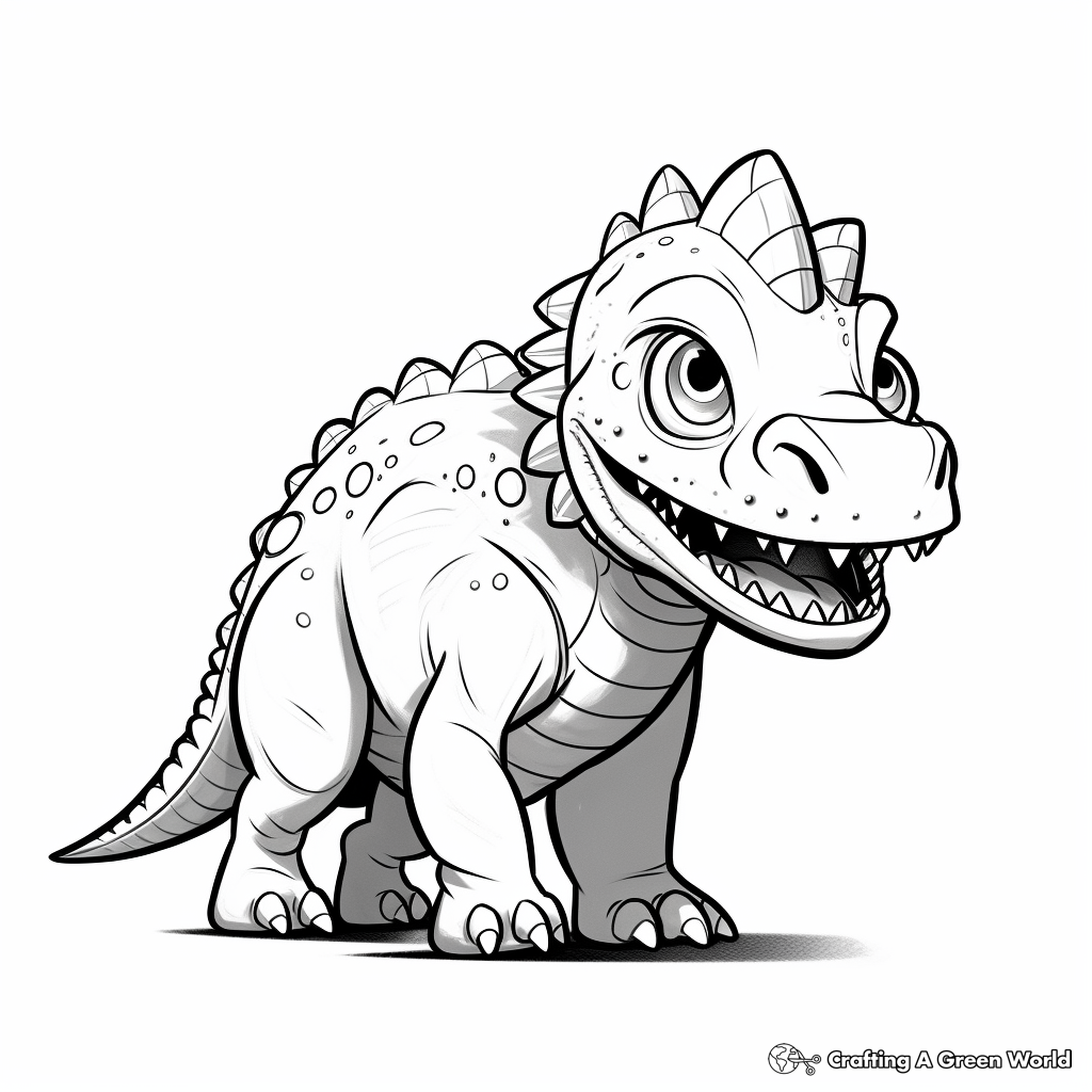 Carnotaurus coloring pages