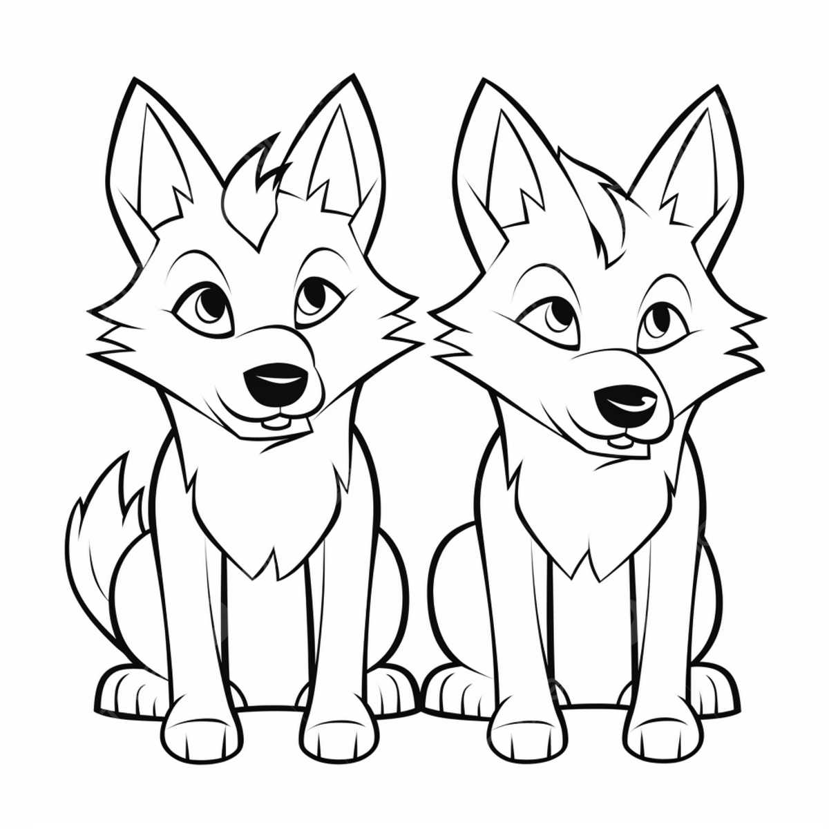 Dibujo de cachorros lobo para colorear png dibujos dibujo de lobo dibujo de anillo dibujo de pastel png imagen para dcarga gratuita