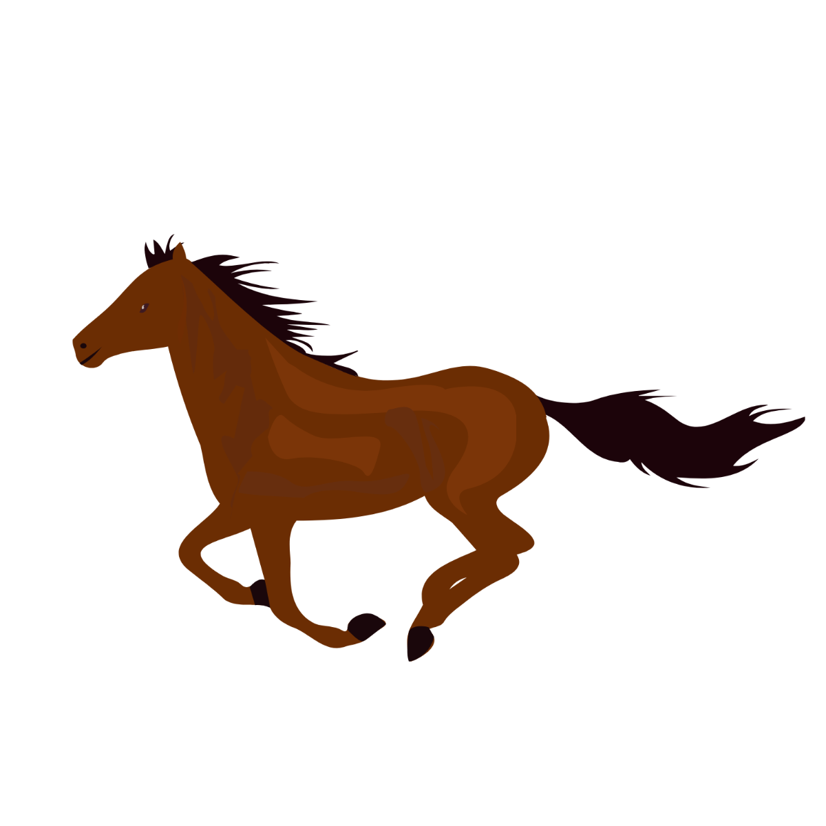 Free horse vector