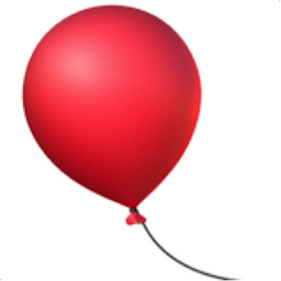 Balloon emoji uf