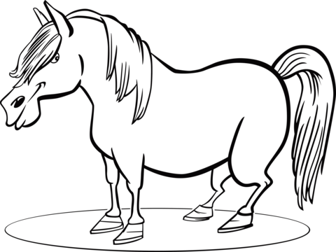 Horse coloring png vector psd and clipart with transparent background for free download