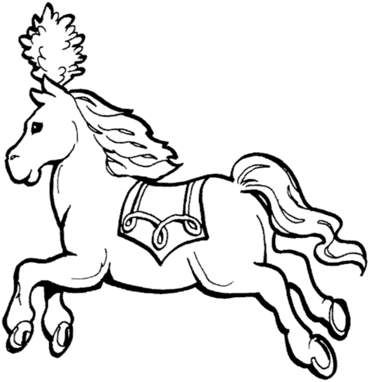 Coloring page pony animals â printable coloring pages