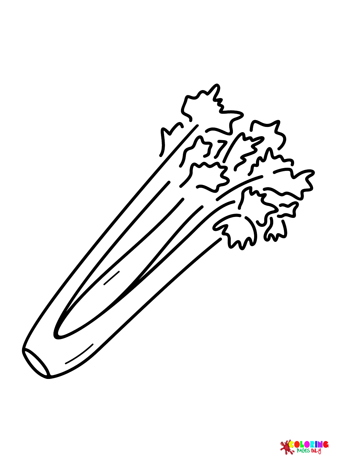 Celery coloring pages coloring pages free printable coloring pages printable coloring pages