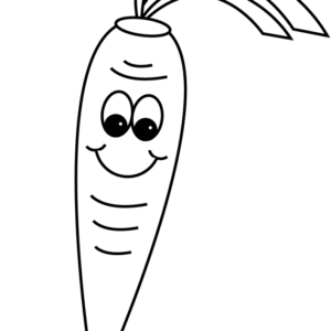 Carrot coloring pages printable for free download