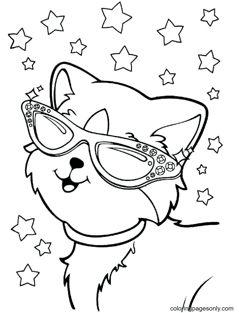 Printable lisa frank coloring pages