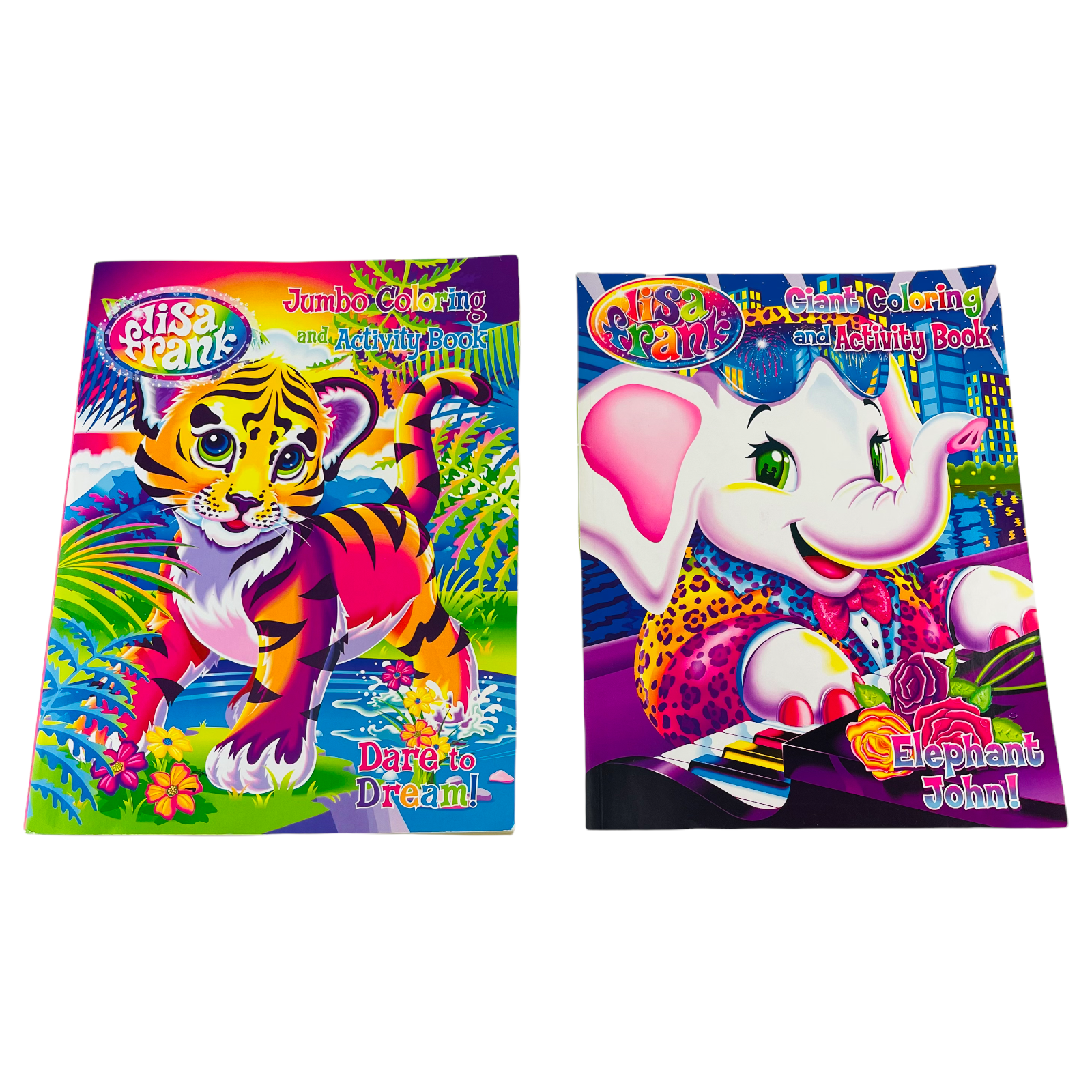 Lot of lisa frank coloring activity books