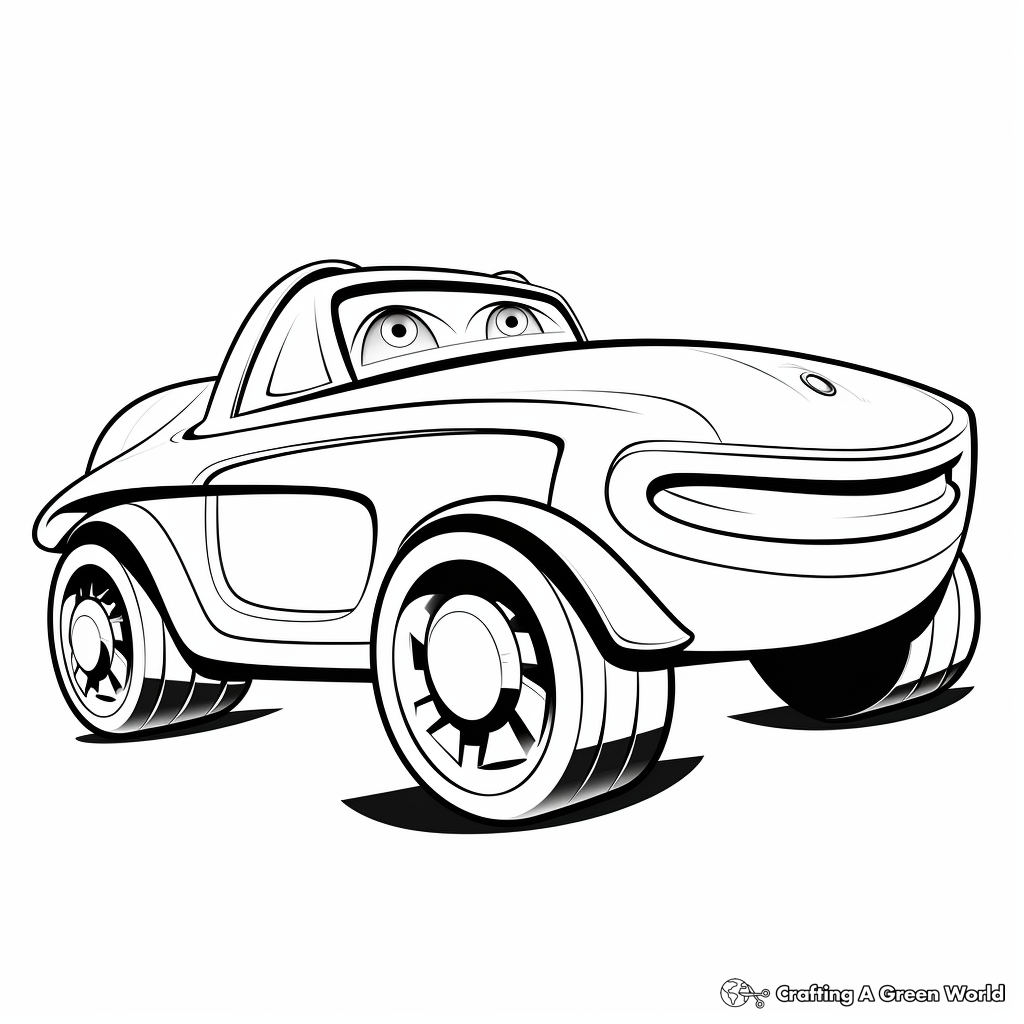 Car coloring pages