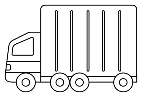 Articulated lorry emoji coloring page free printable coloring pages