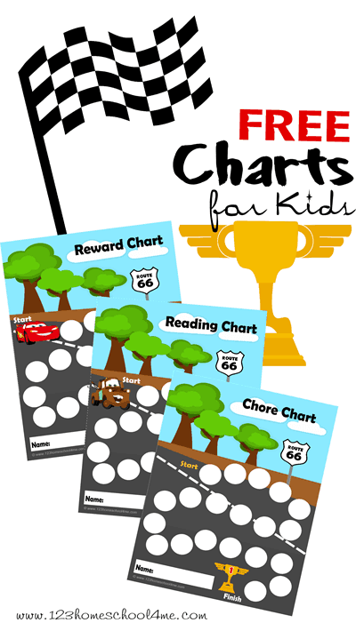 Ð free printable disney cars sticker reward chart