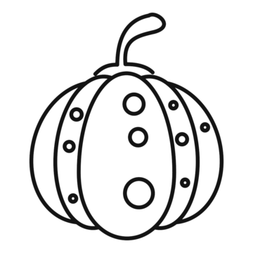 Halloween pumpkin outline clipart images free download png transparent background