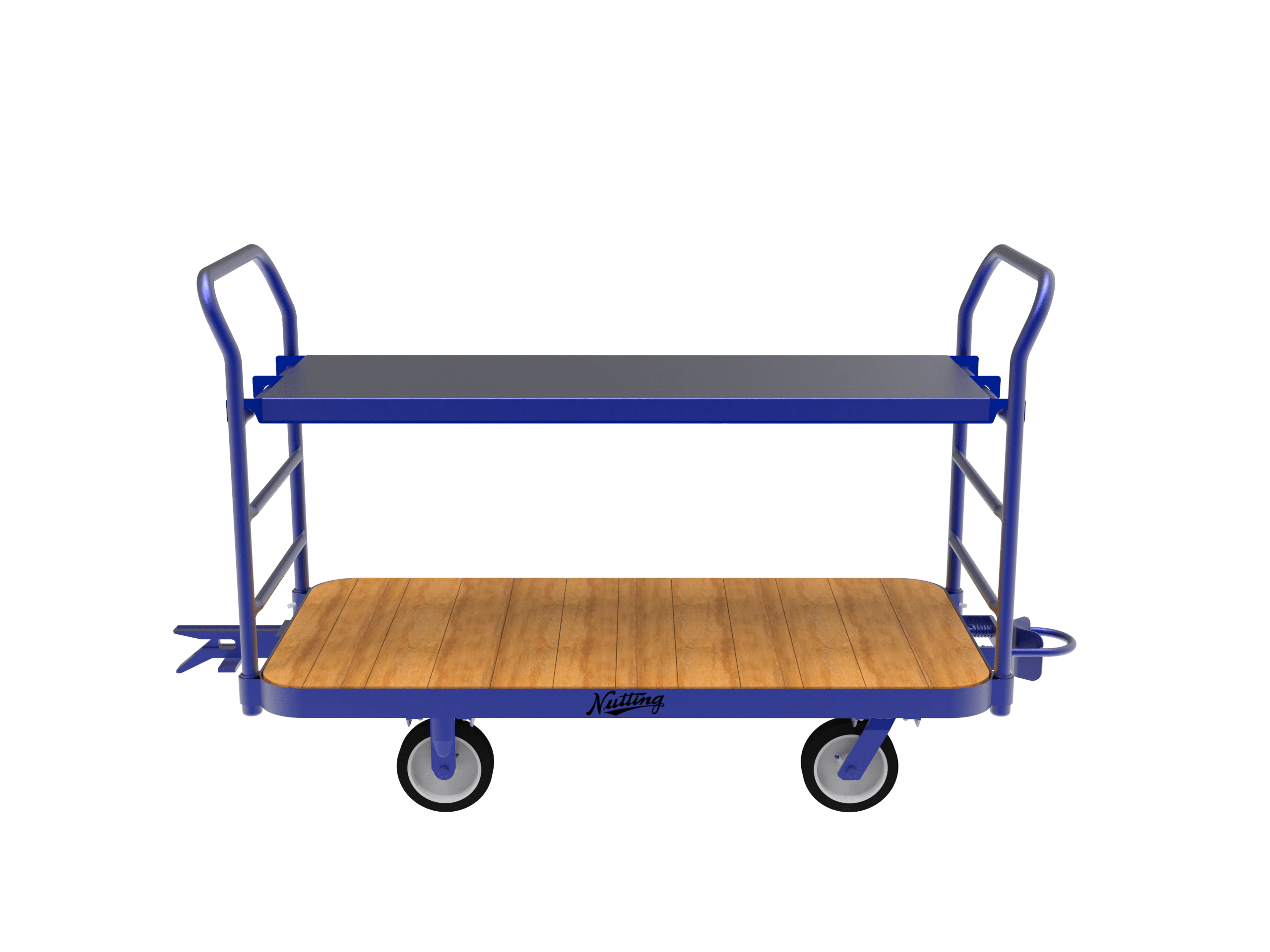 Caster steer trailers nutting carts and trailers