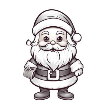 Christmas santa claus drawing png transparent images free download vector files