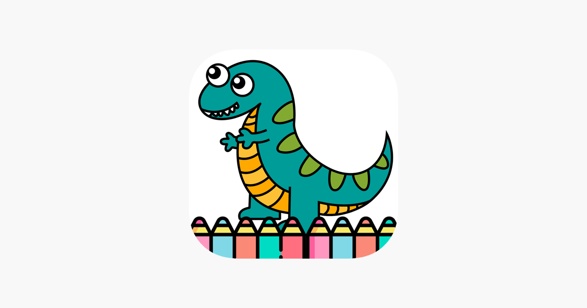 Livre de coloriage dinosaure p dans lapp store