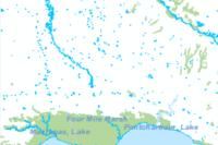 Usa detailed water bodies