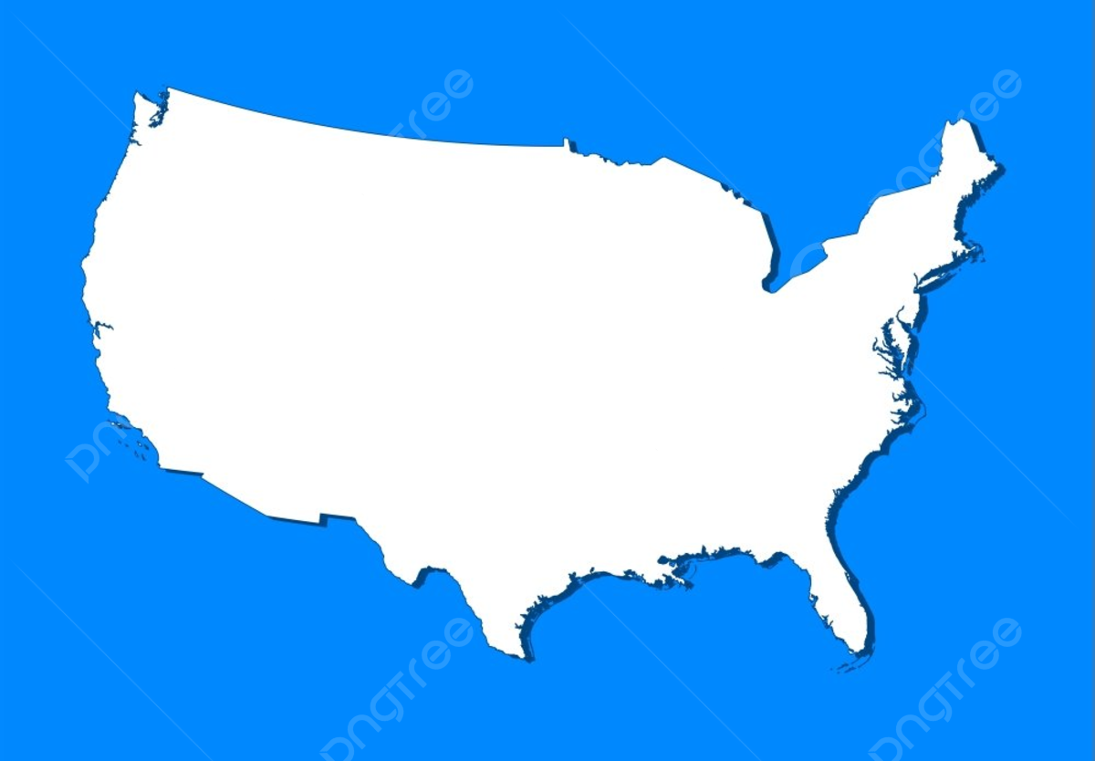 Map of the united states political map of the united states with the several states photo background and picture for free download