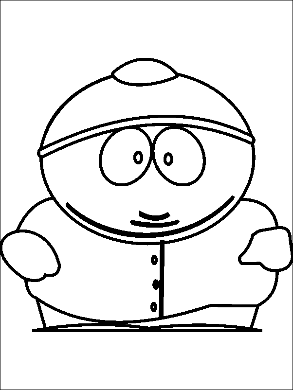 Coloring page south park cartoons â printable coloring pages