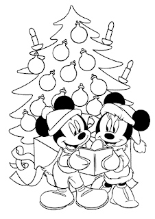 Desenhos de natal para colorir pintar e imprimir mickey e minnie disâ free christmas coloring pages printable christmas coloring pages disney coloring pages