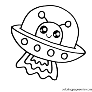 Alien coloring pages printable for free download