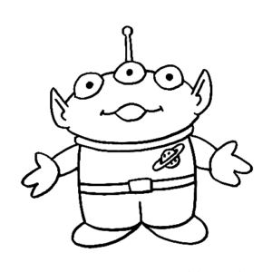 Alien coloring pages printable for free download