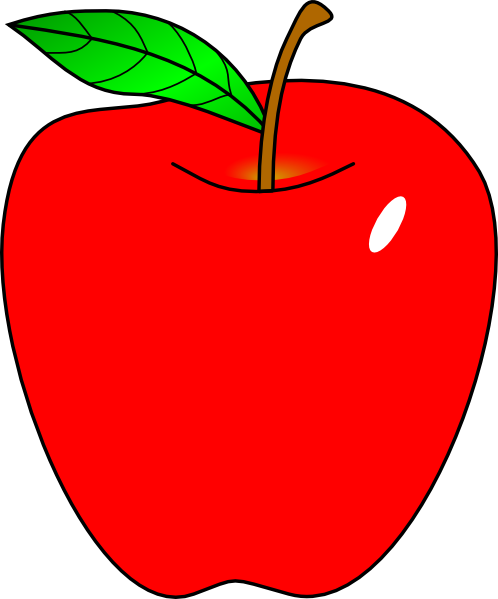 Cartoon apple red apple clip art apple clip art free printable clip art apple images