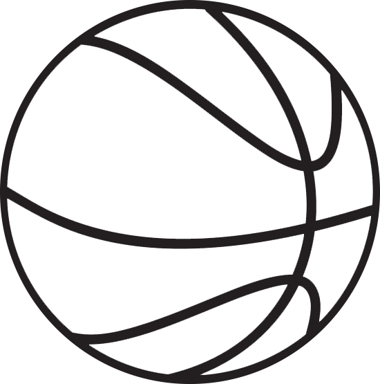 Basketball clipart no background