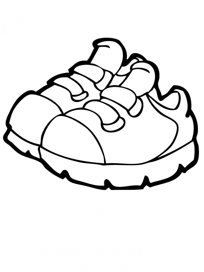Shoes coloring pages