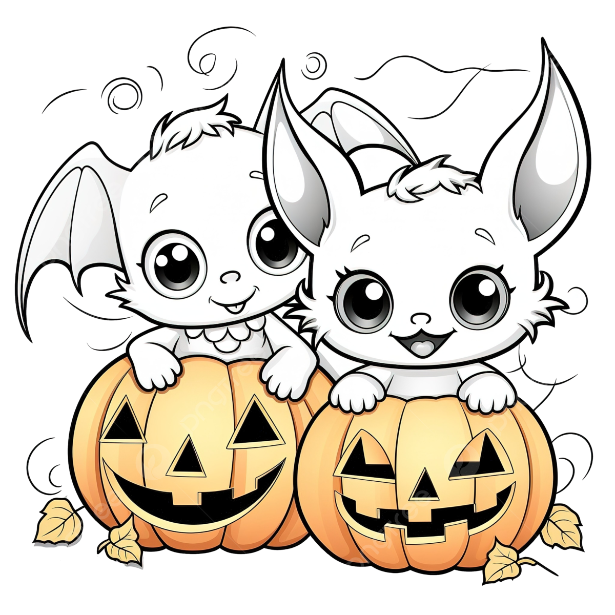 Coloring page cute and funny bat and halloween pumpkin pumpkin drawing halloween drawing bat drawing png transparent image and clipart for free download