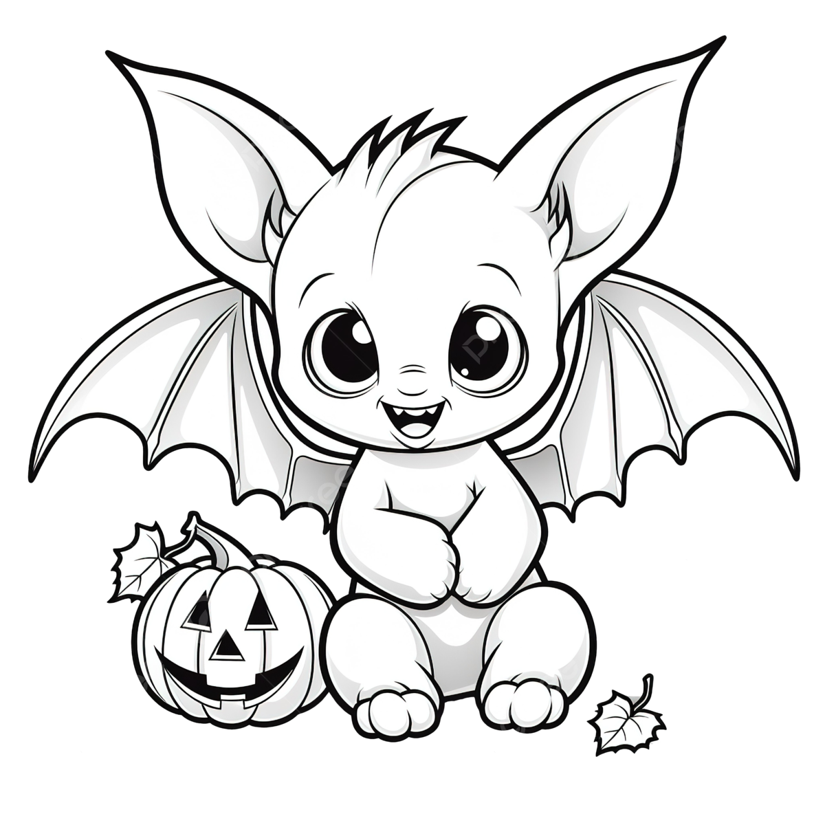 Cute halloween bat with pumpkin coloring page pumpkin drawing halloween drawing bat drawing png transparent image and clipart for free download