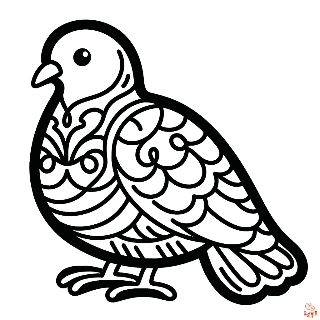 Keep the kids busy with bird coloring pages