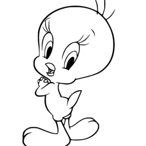 Tweety coloring pages printable for free download