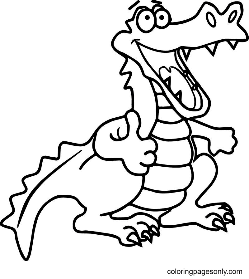 Pin on crocodile coloring pages