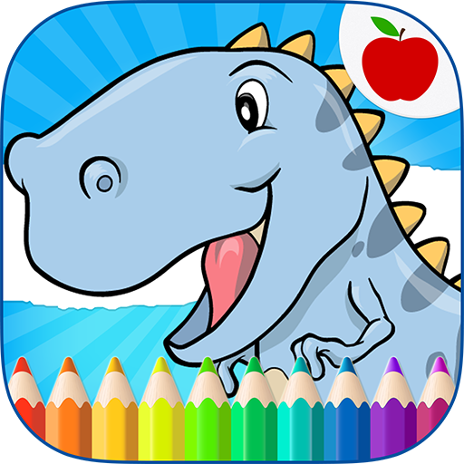 Dinosaurs coloring book