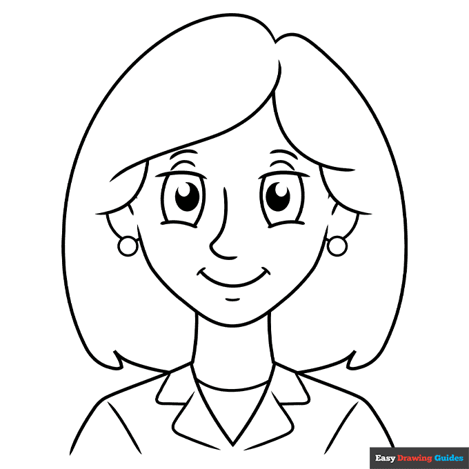 Free printable people coloring pages for kids