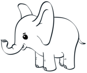 Elephants coloring pages free coloring pages