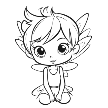 Fairy drawing png transparent images free download vector files