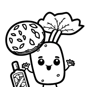 Cookie coloring pages printable for free download