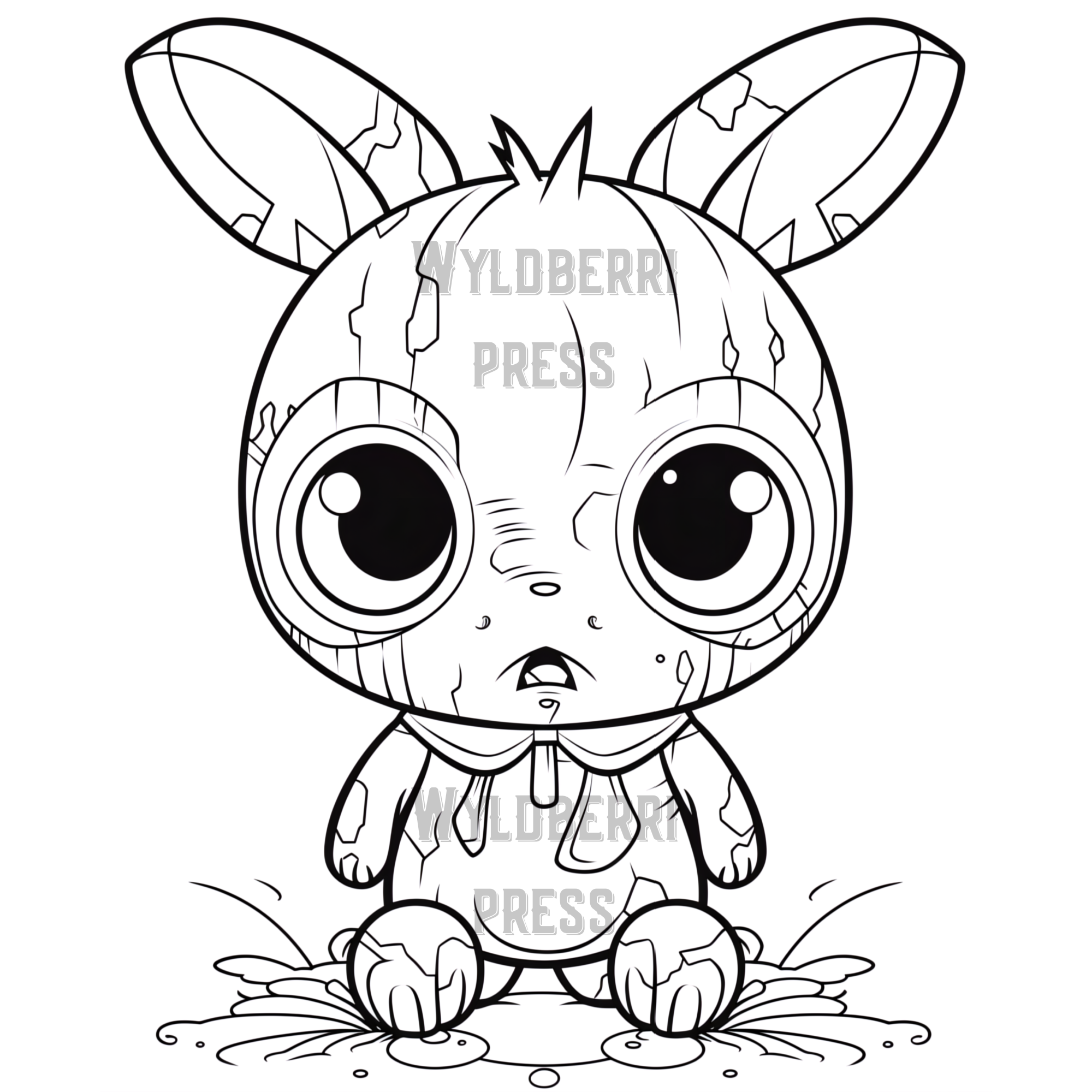 Creepy kawaii coloring pages creepy coloring pages adult