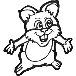 How to draw cartoon hamsters with easy step by step drawing tutorial