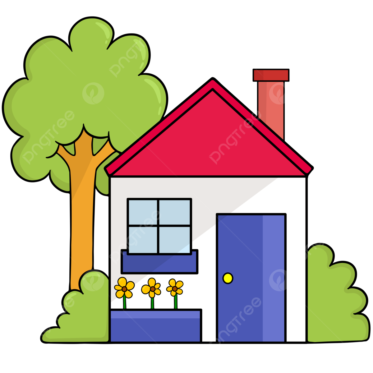 House png vector psd and clipart with transparent background for free download