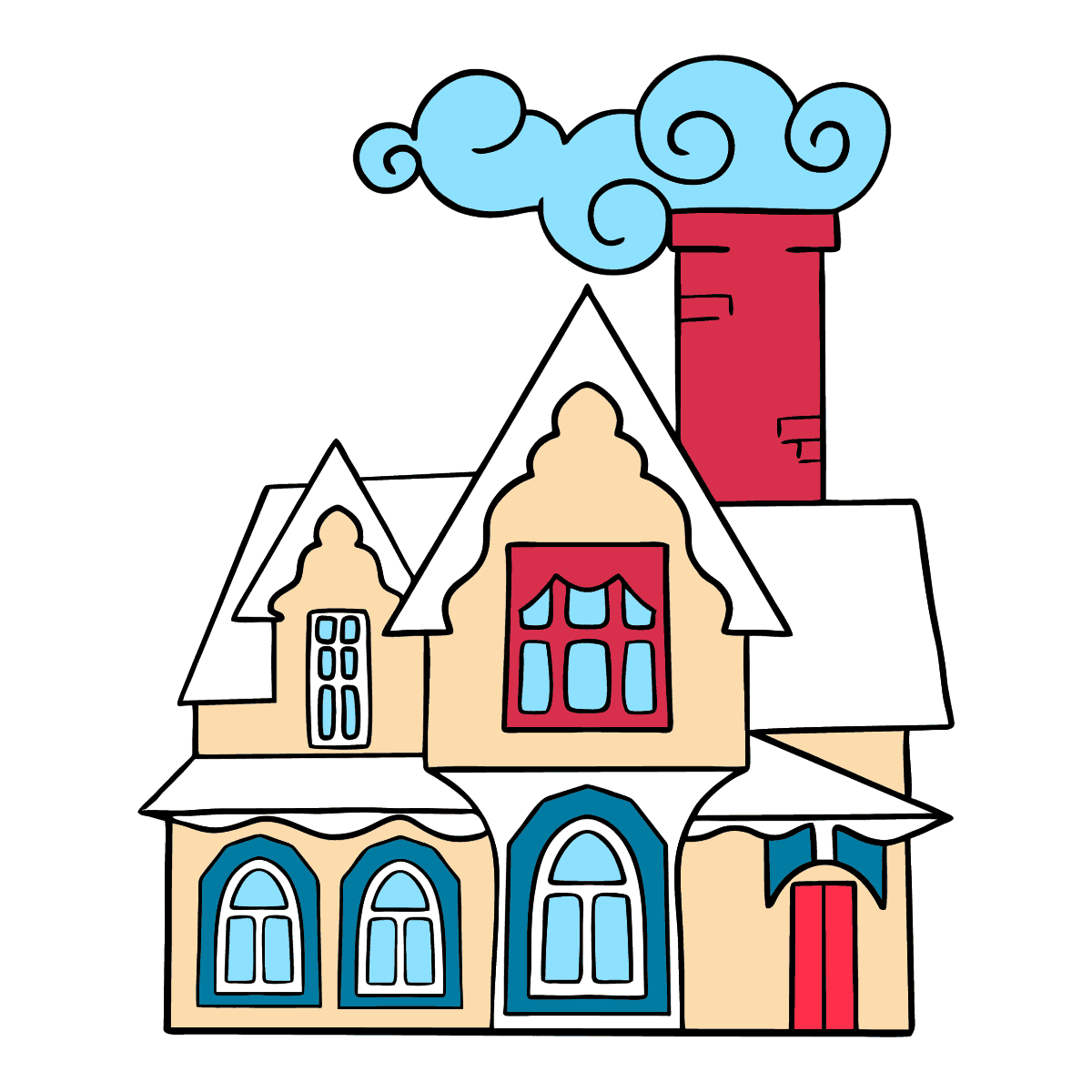 Miraculous house coloring page â online and print for free