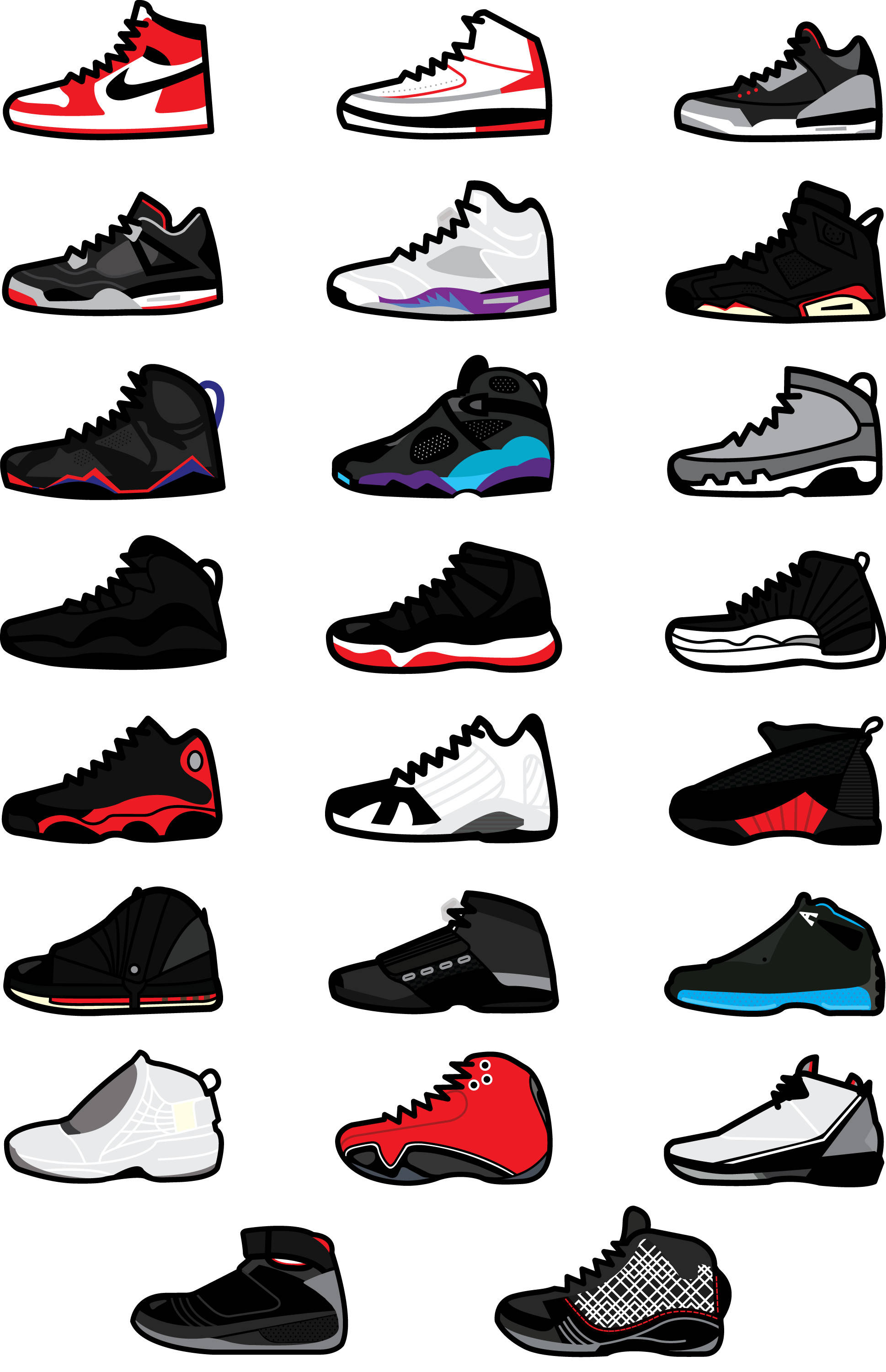 Download Free 100 + cartoon jordan 1 Wallpapers