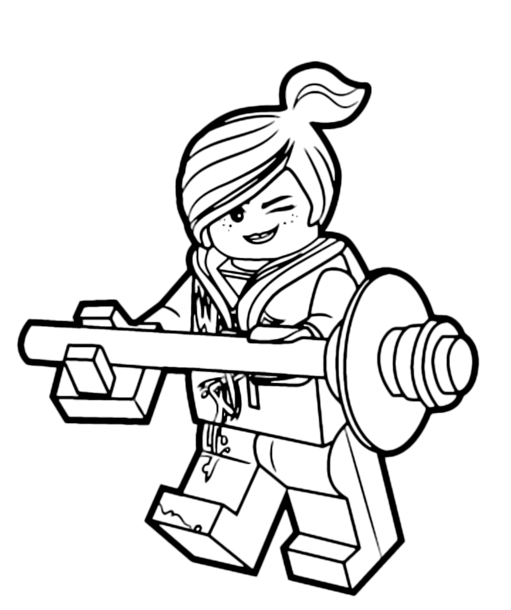 Lego movie coloring pages