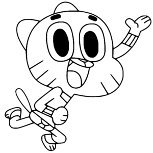 The amazing world of gumball coloring pages printable for free download